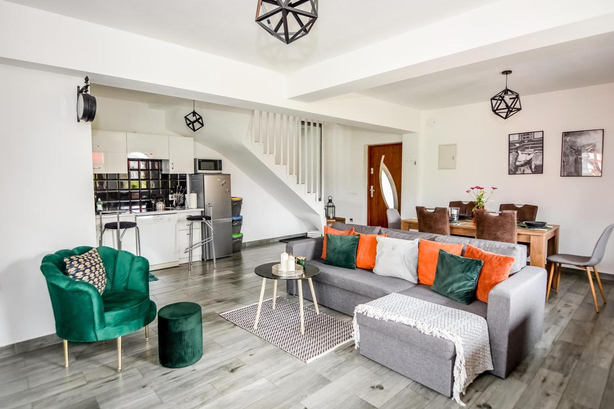 Apartmán Dwupoziomowe Na Dwa Widoki Z Jacuzzi & Sauna