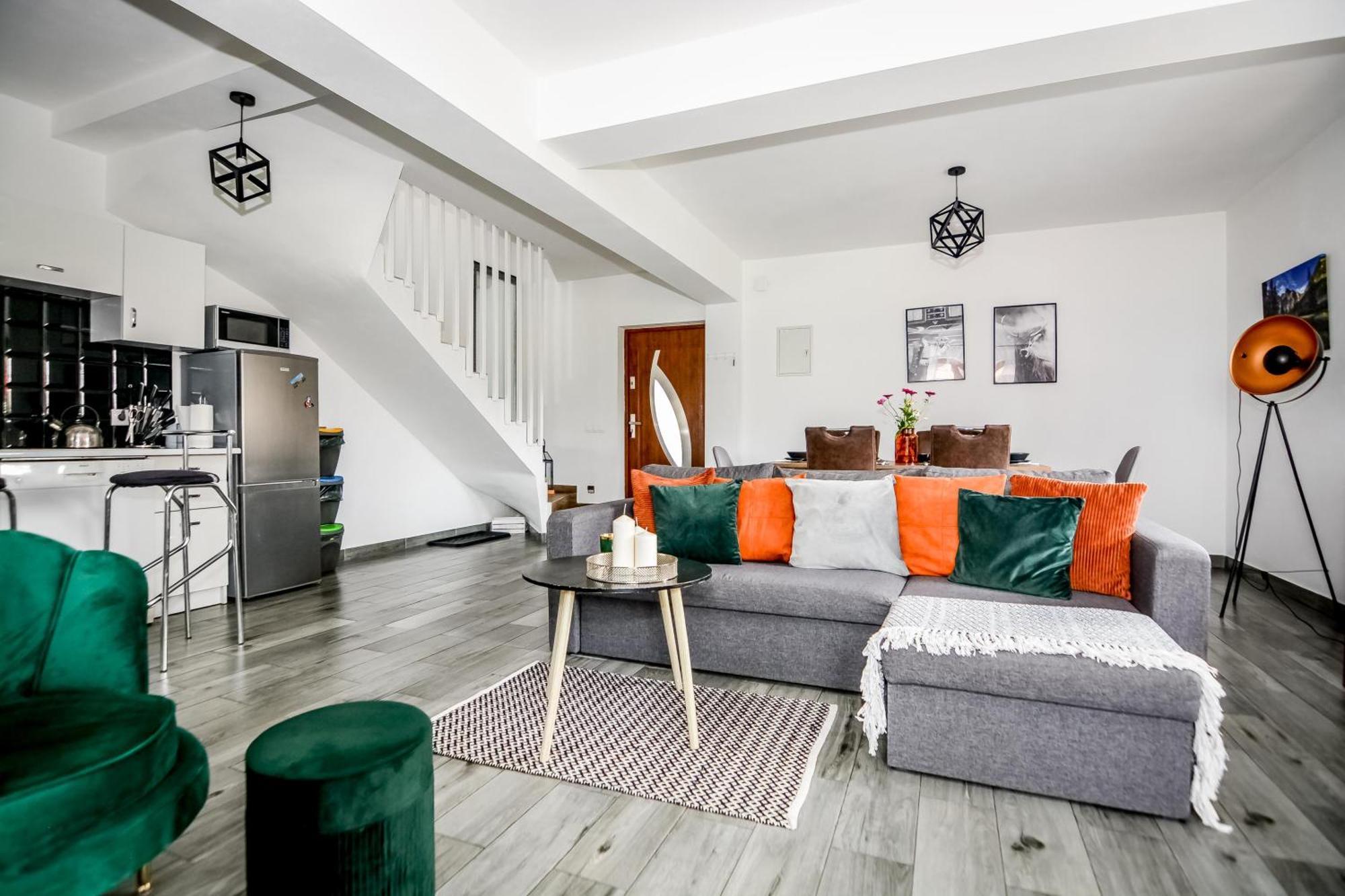 Apartmán Dwupoziomowe Na Dwa Widoki Z Jacuzzi & Sauna