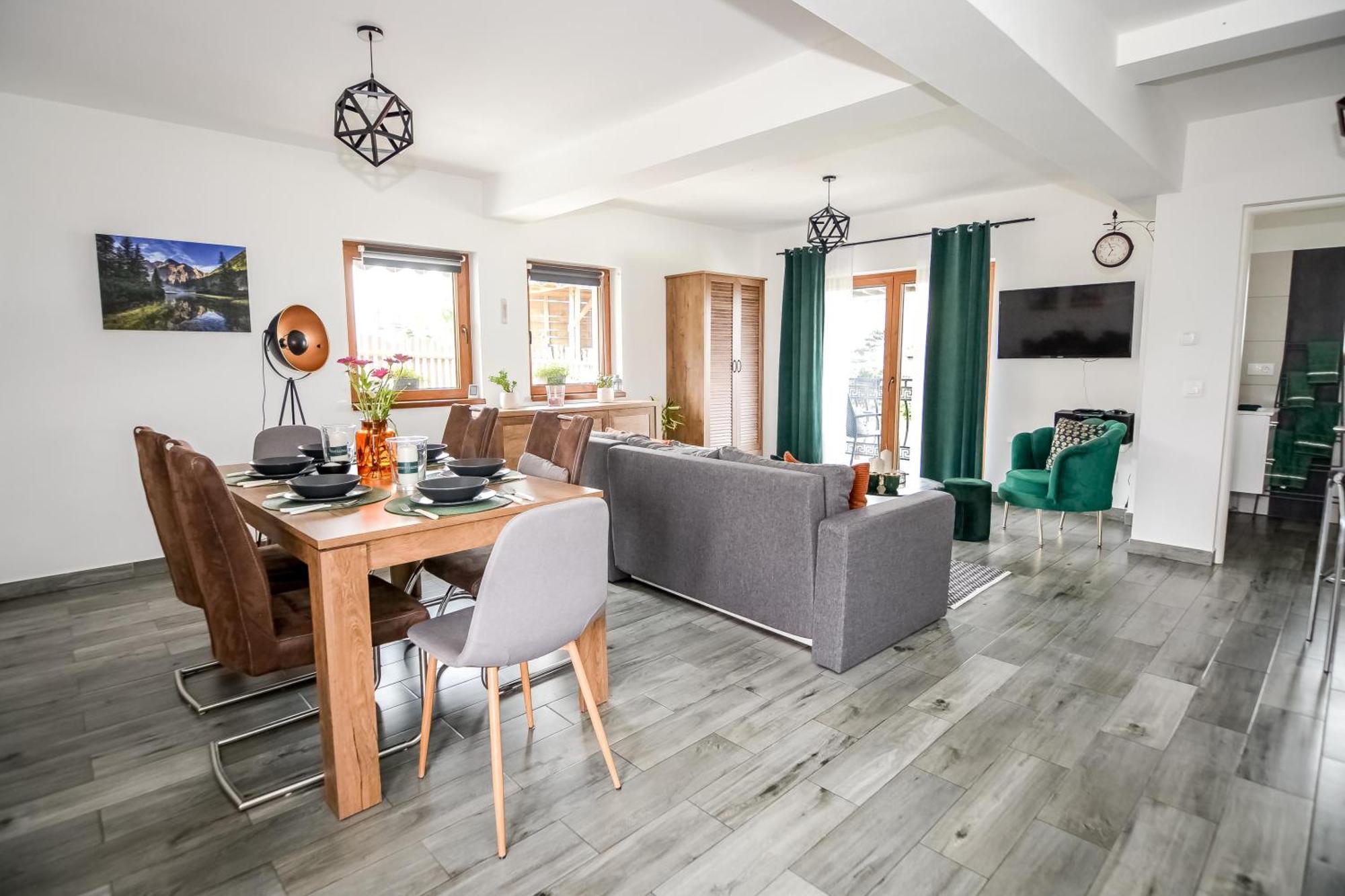 Apartmán Dwupoziomowe Na Dwa Widoki Z Jacuzzi & Sauna